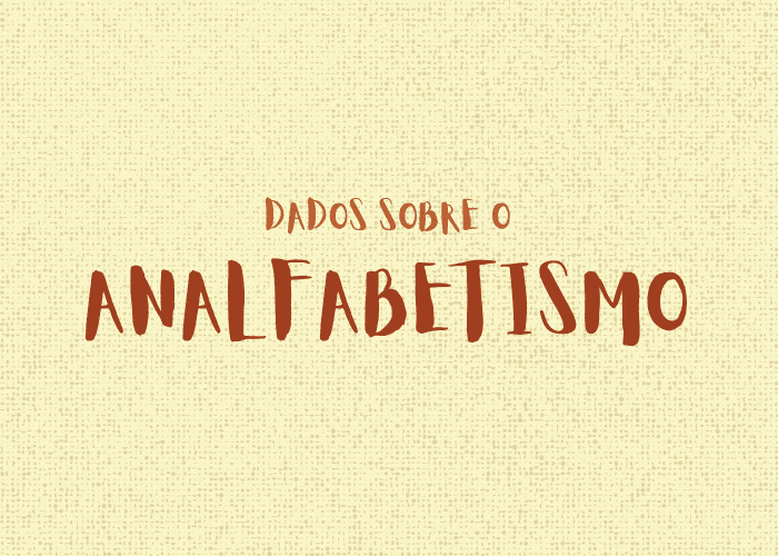 Dados sobre o analfabetismo